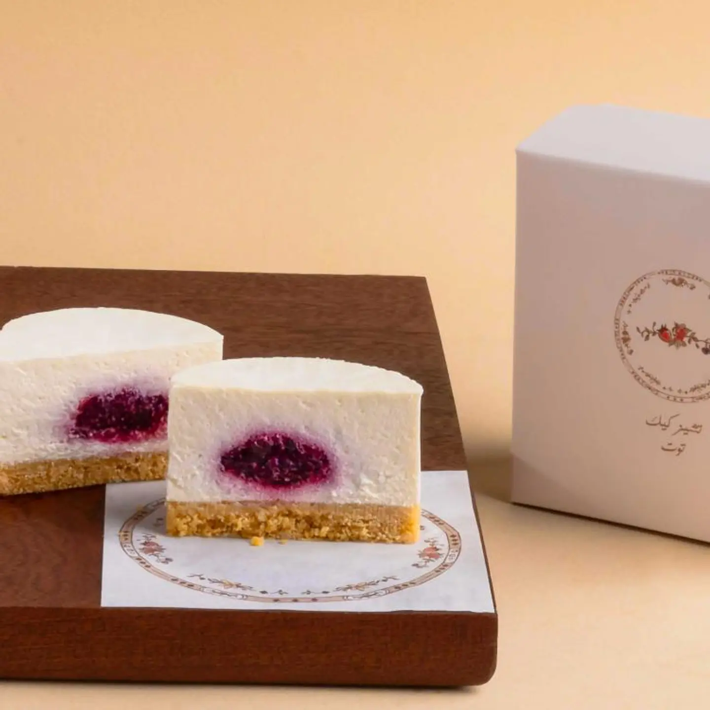 Vanilla And Berry Cheesecake