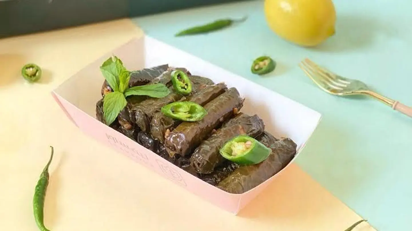 Spicy Grape Leaves