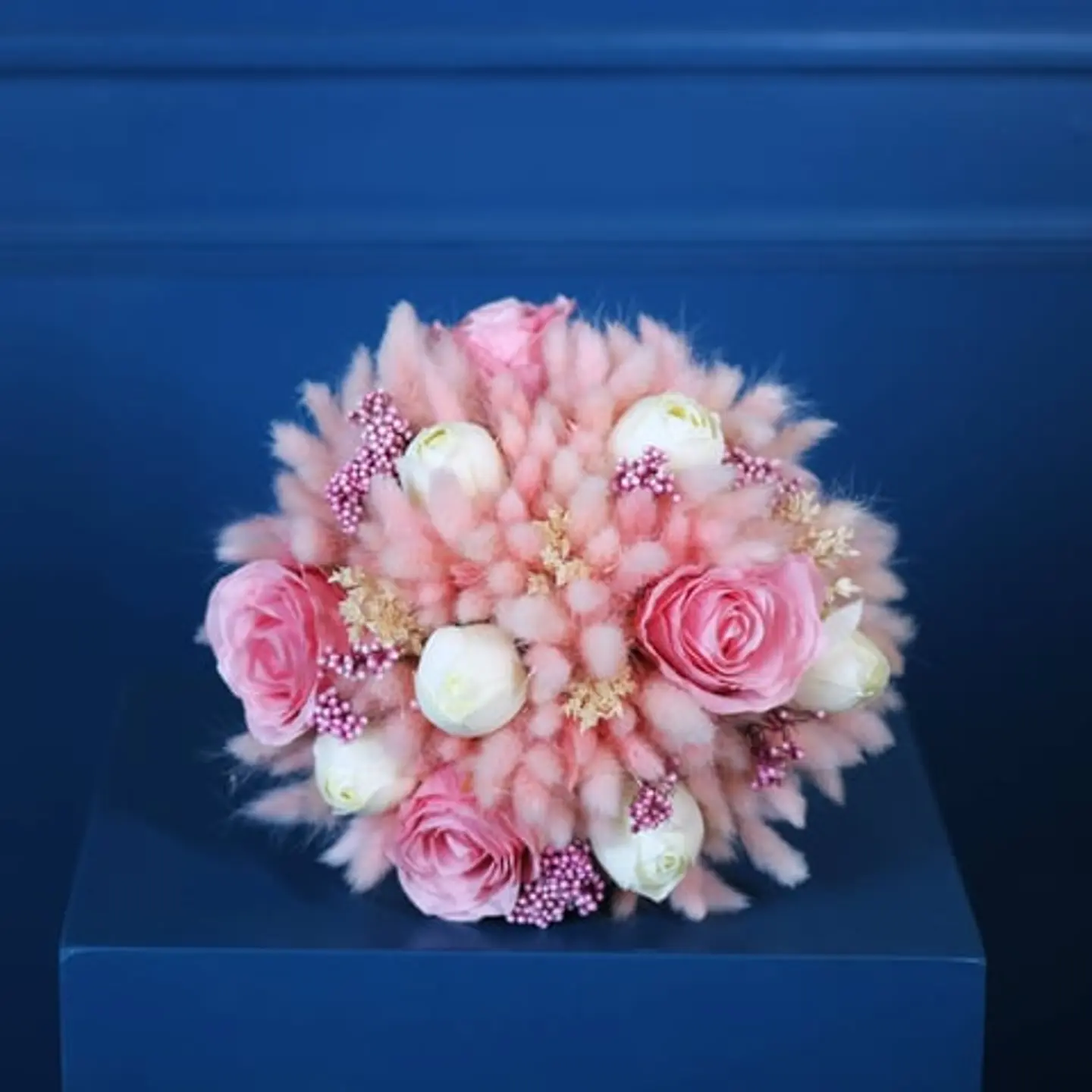 مسكة وردية مجففة