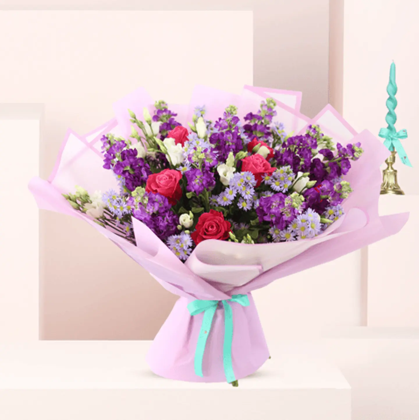 باقة ارجوان الربيع