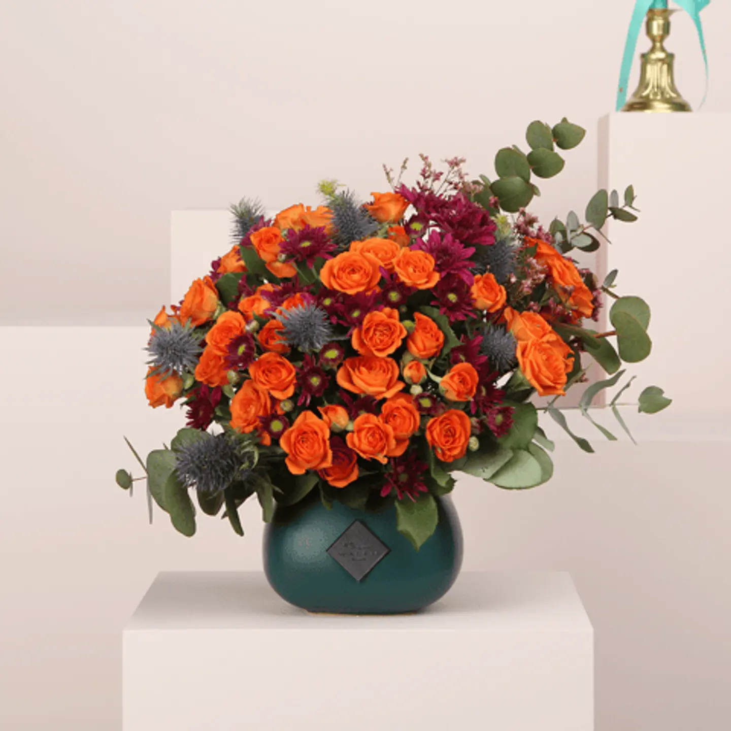 فازة بيبي روز البرتقالي الدافئ