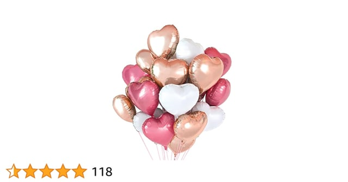 بالون قلب هيليوم