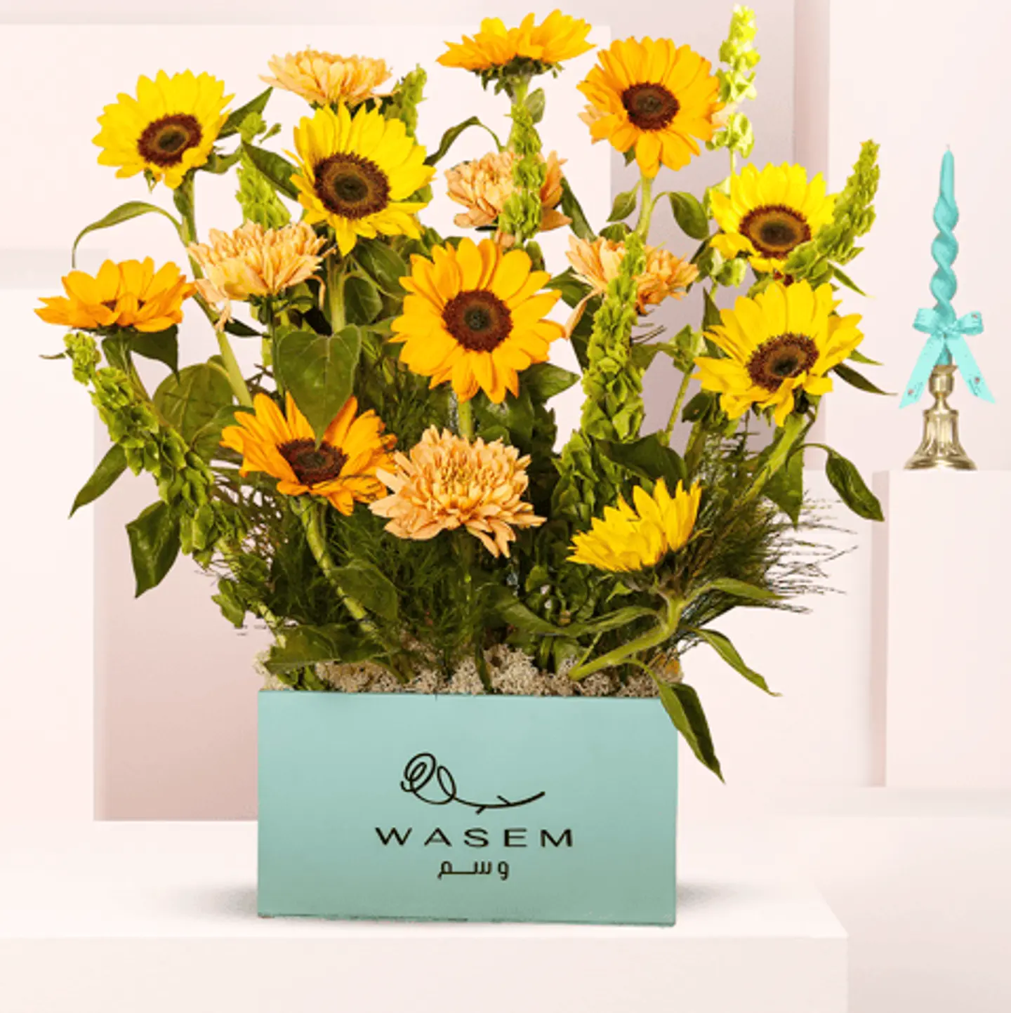 زهور الشمس العملاقة