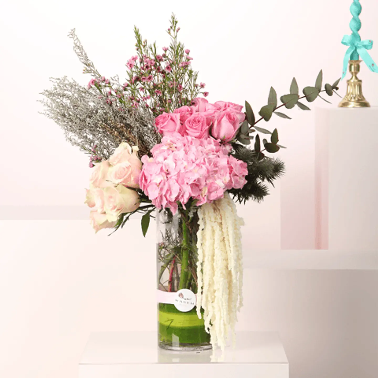 فازة التألق الوردي