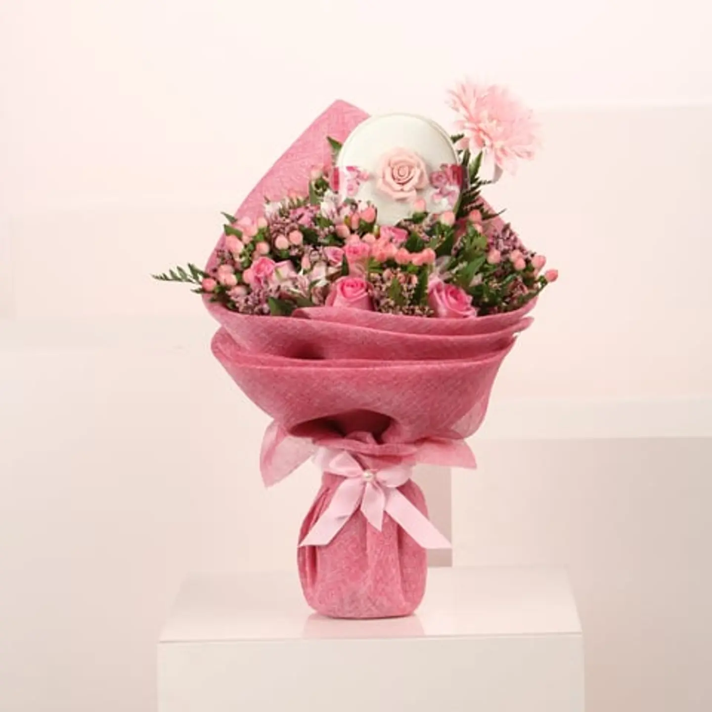 باقة وسم الوردية