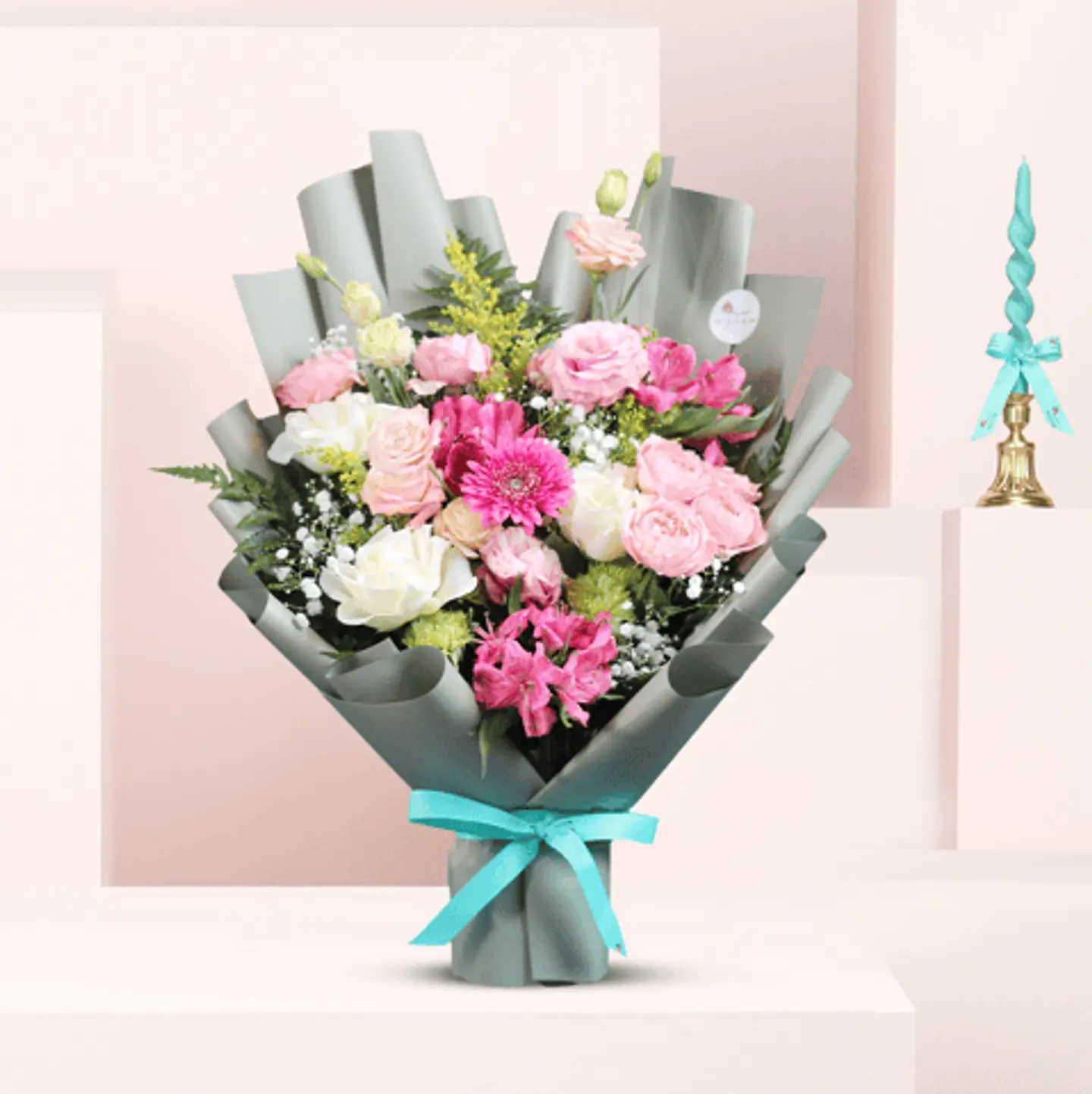 باقة الوردي الأنيق