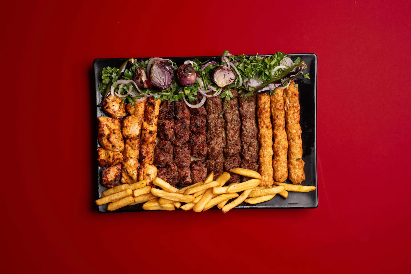Mixed Grill (12 Skewers)