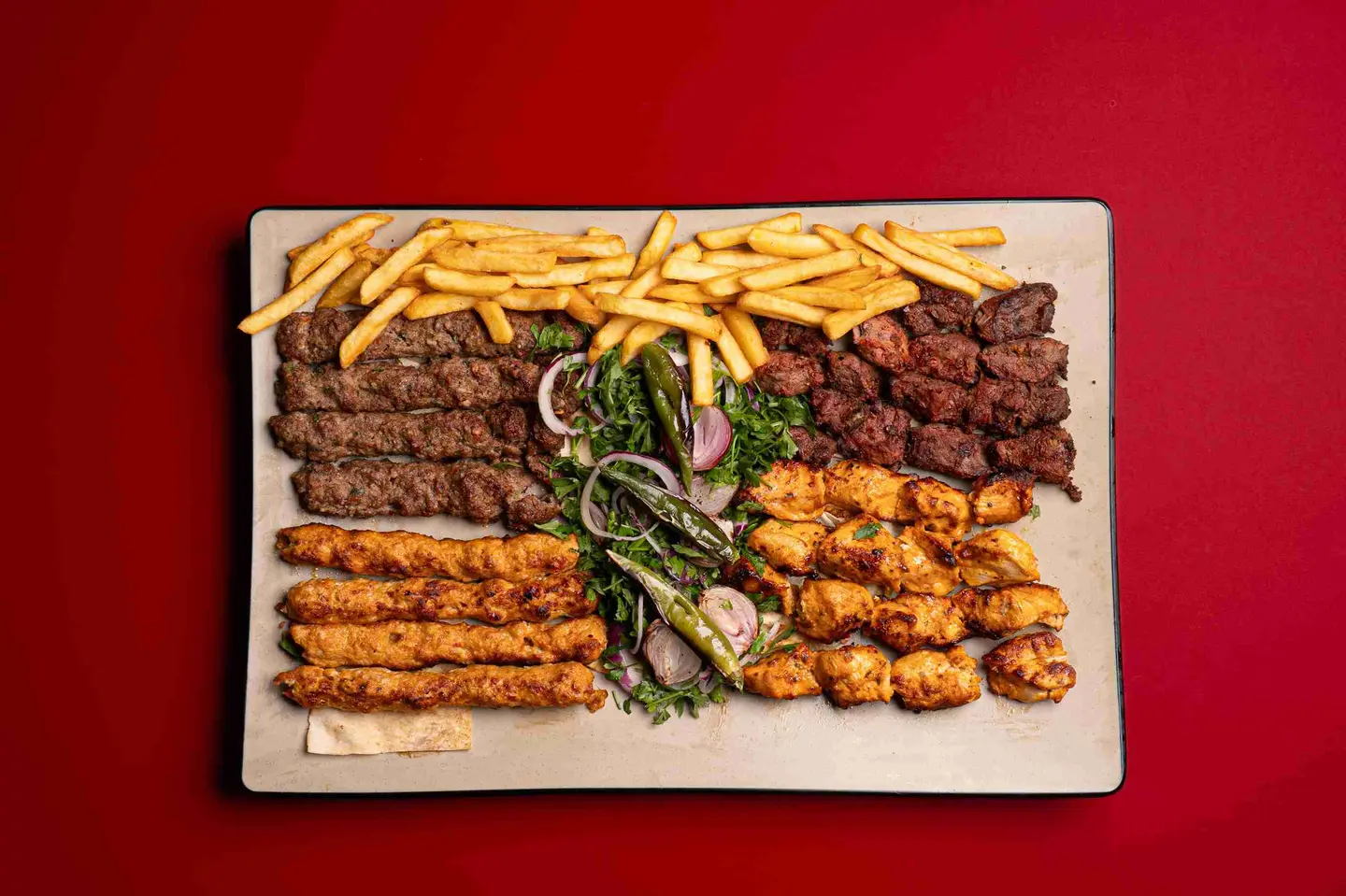 Mixed Grill (16 Skewers)