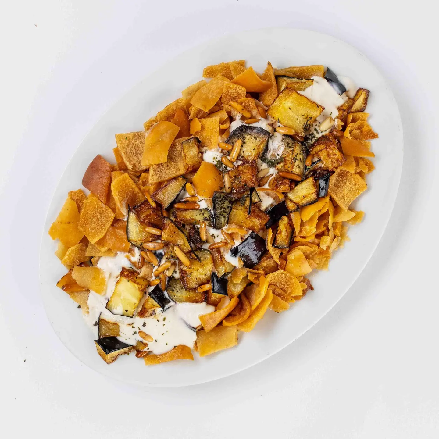 فتة باذنجان (صحن)