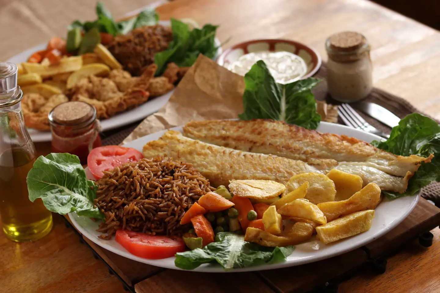 فيليه سمك مشوي