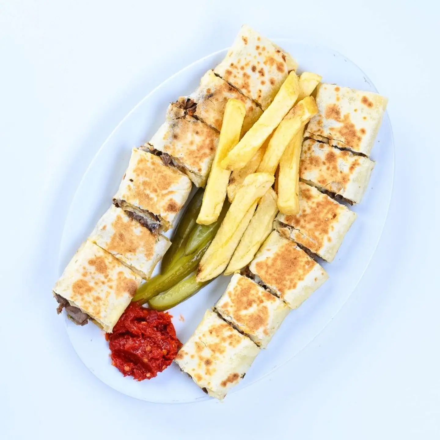 شاورما عربي لحمة (صحن)