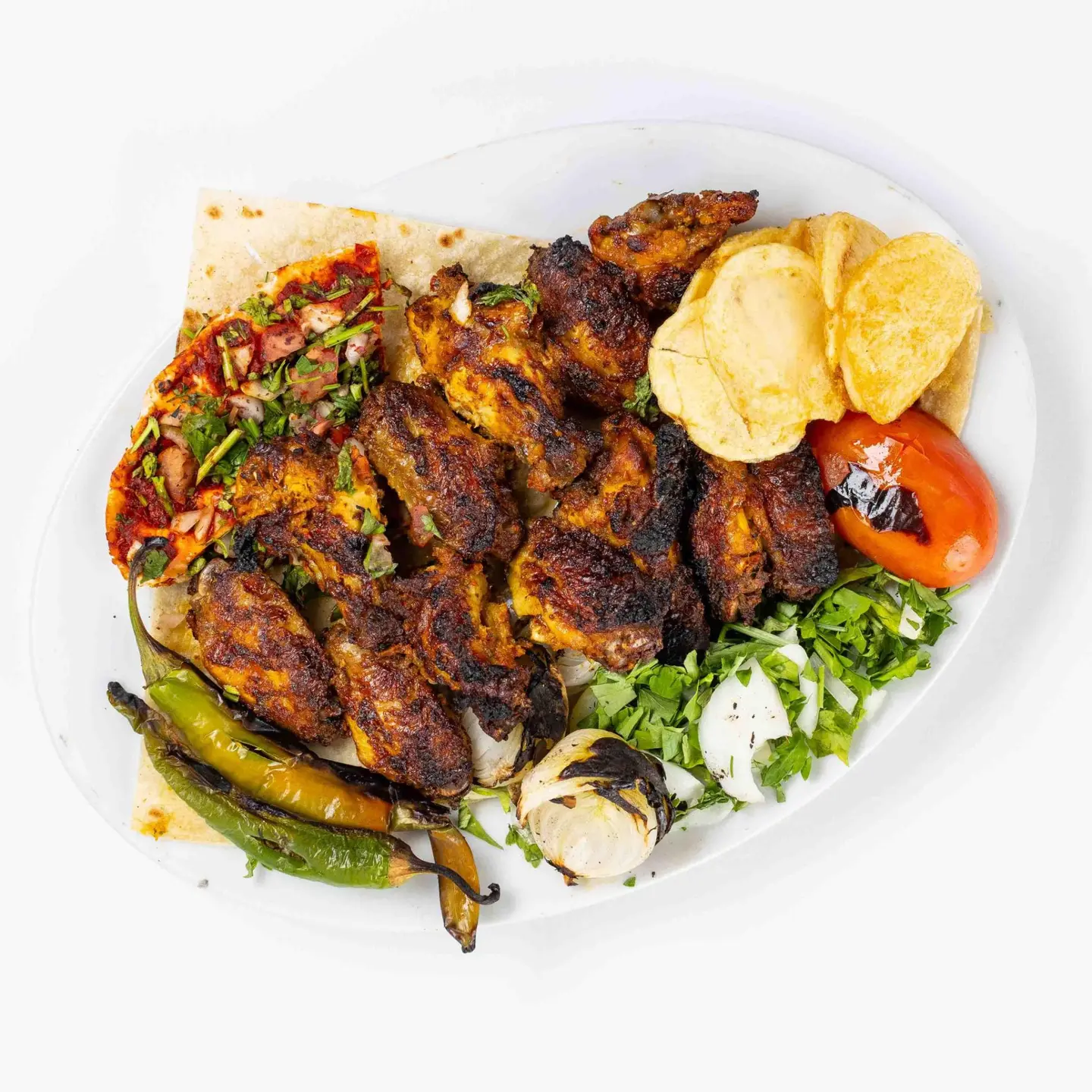 جوانح دجاج مشوية