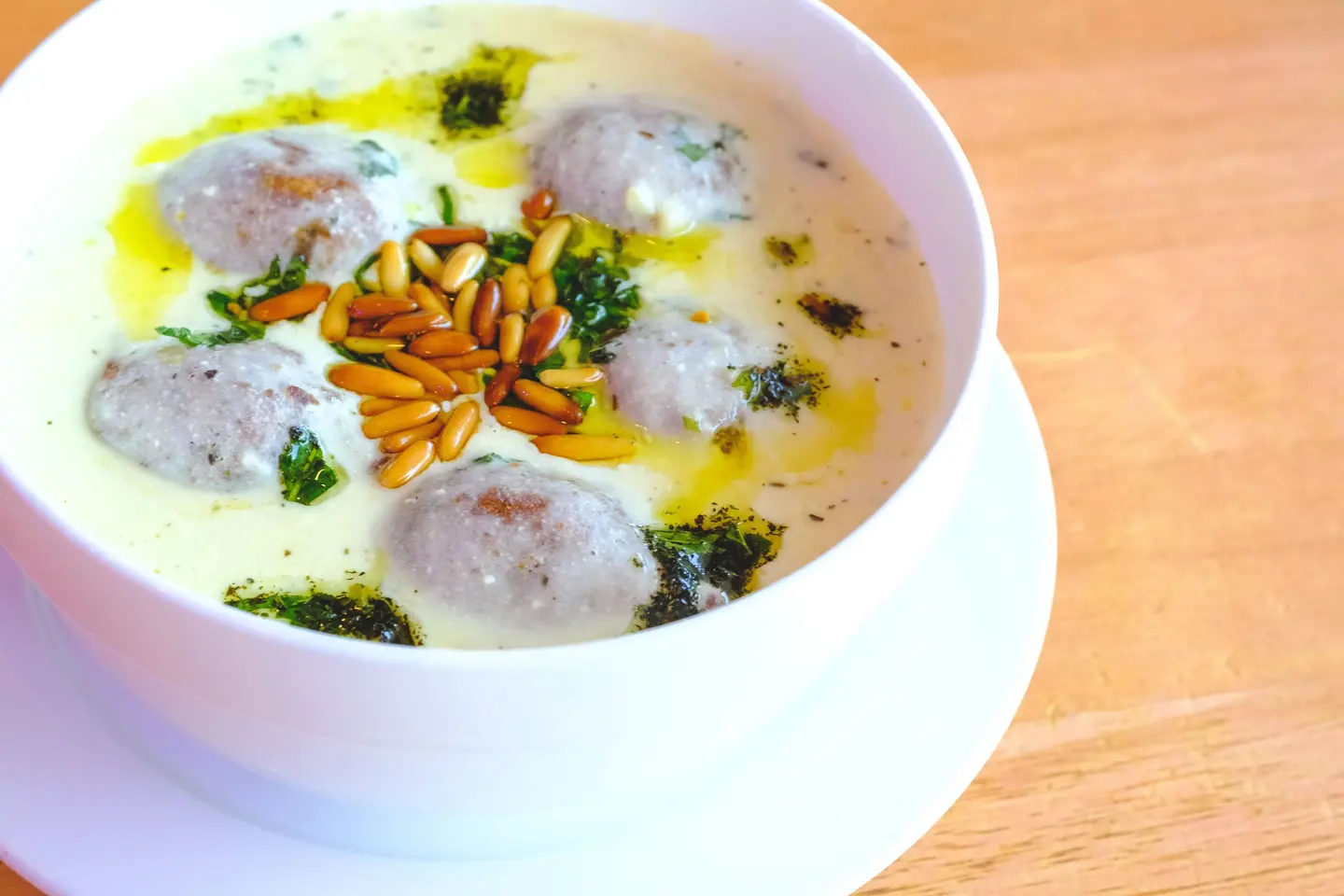 كبة باللبن (صحن)