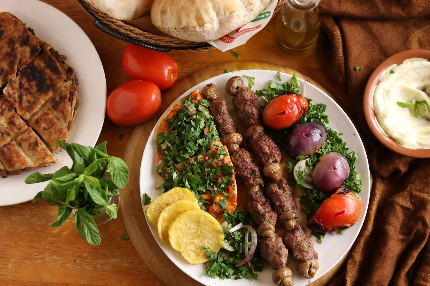 كباب بالفطر