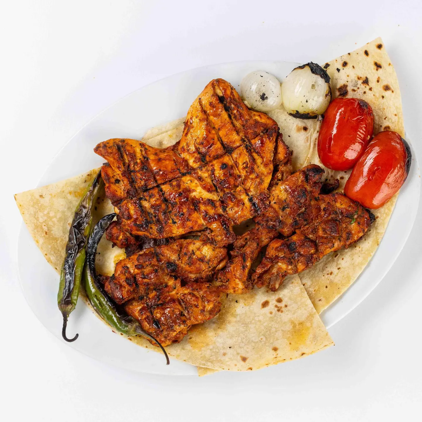 دجاج مشوي بدون عظم