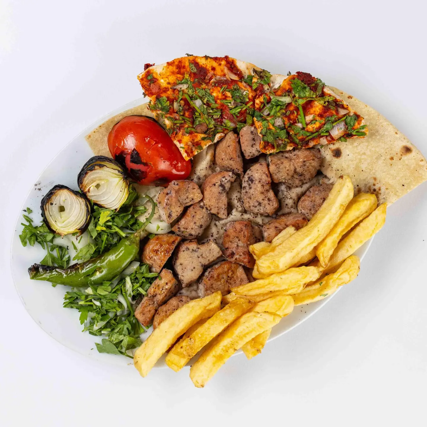 بيض غنم مشوي (صحن)