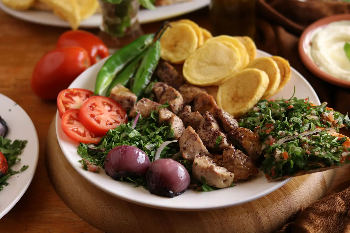 بيض غنم مشوي (صحن)