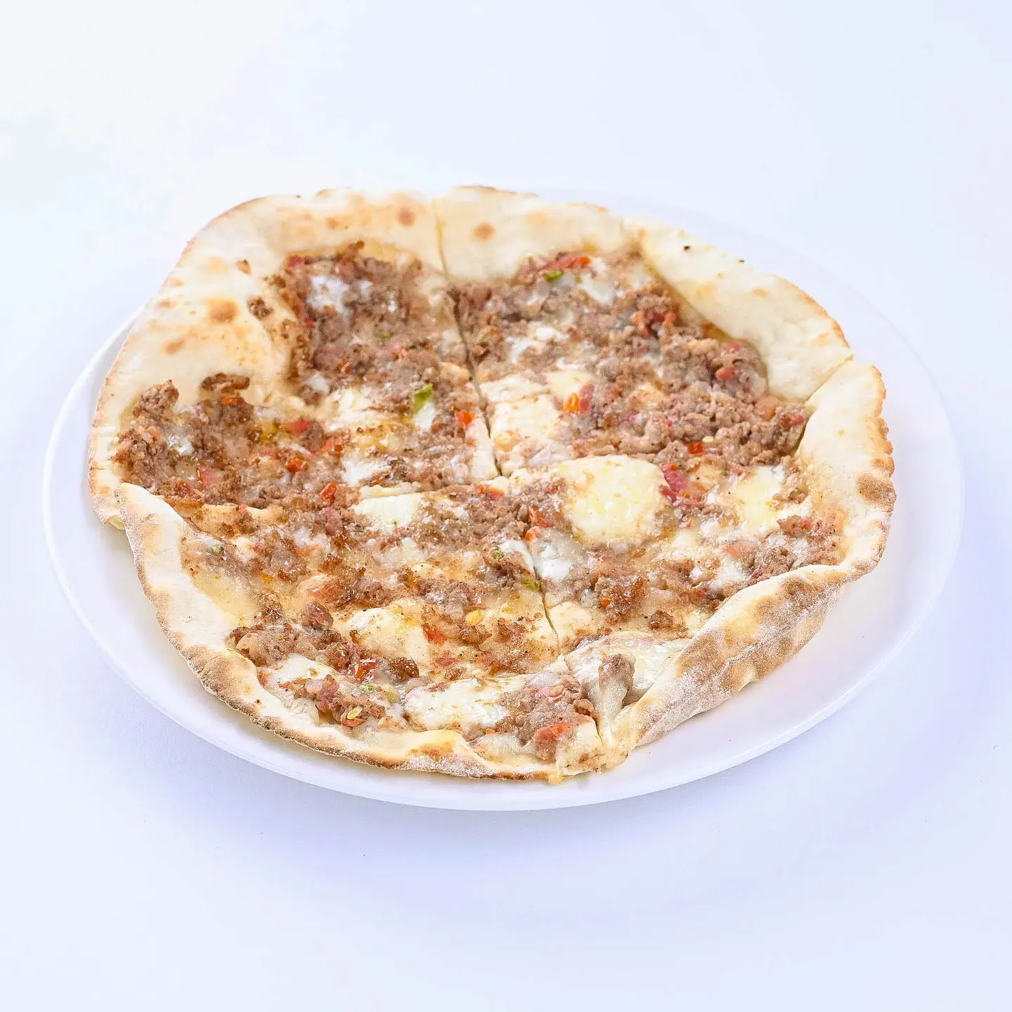 لحمة بالعجين مع جبنة (بالفرن)