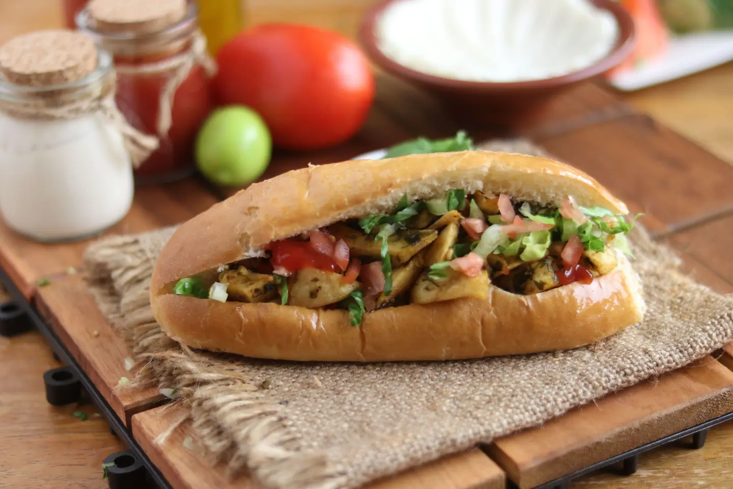 بطاطا حَرّة (ساندويش)