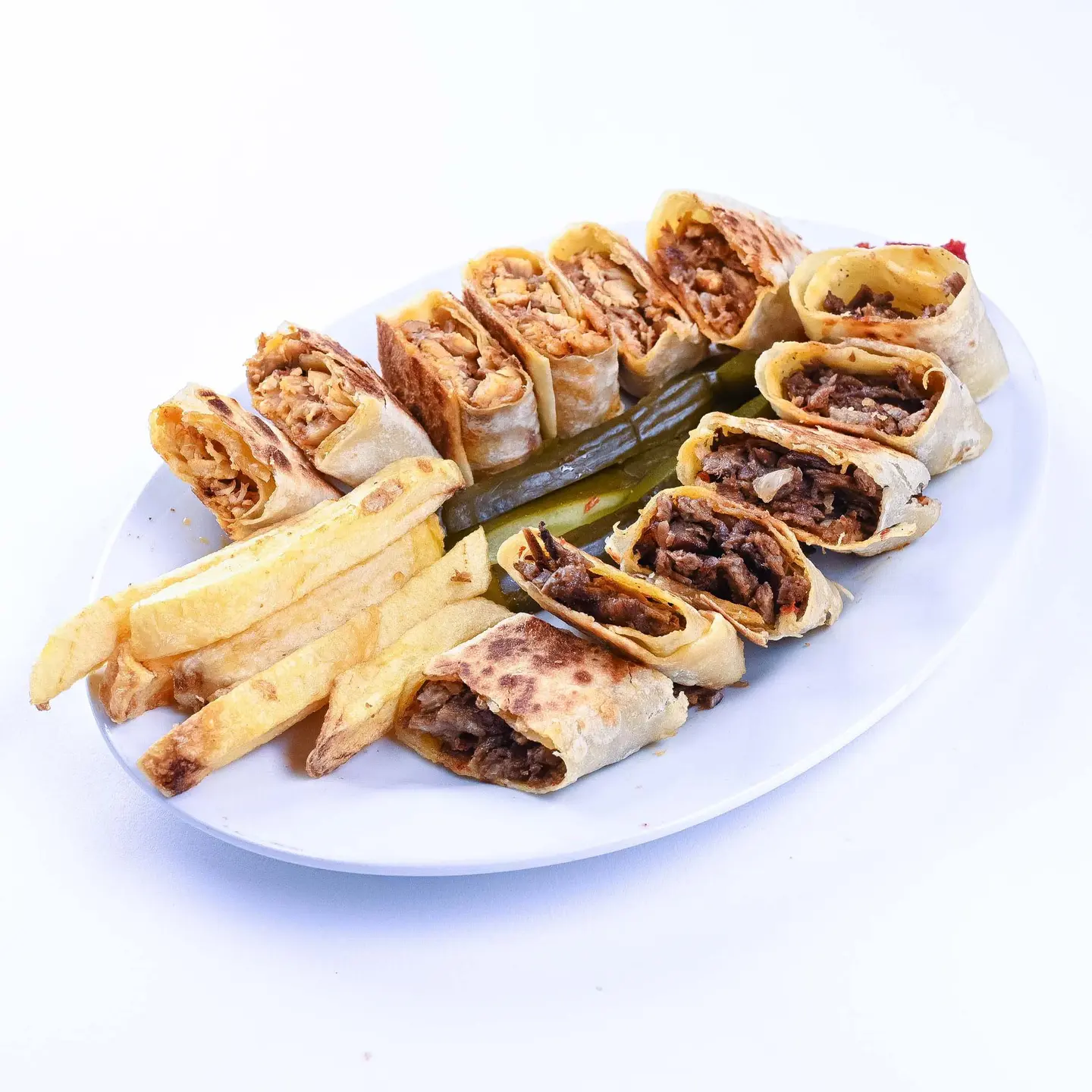 شاورما عربي مشكل (صحن)