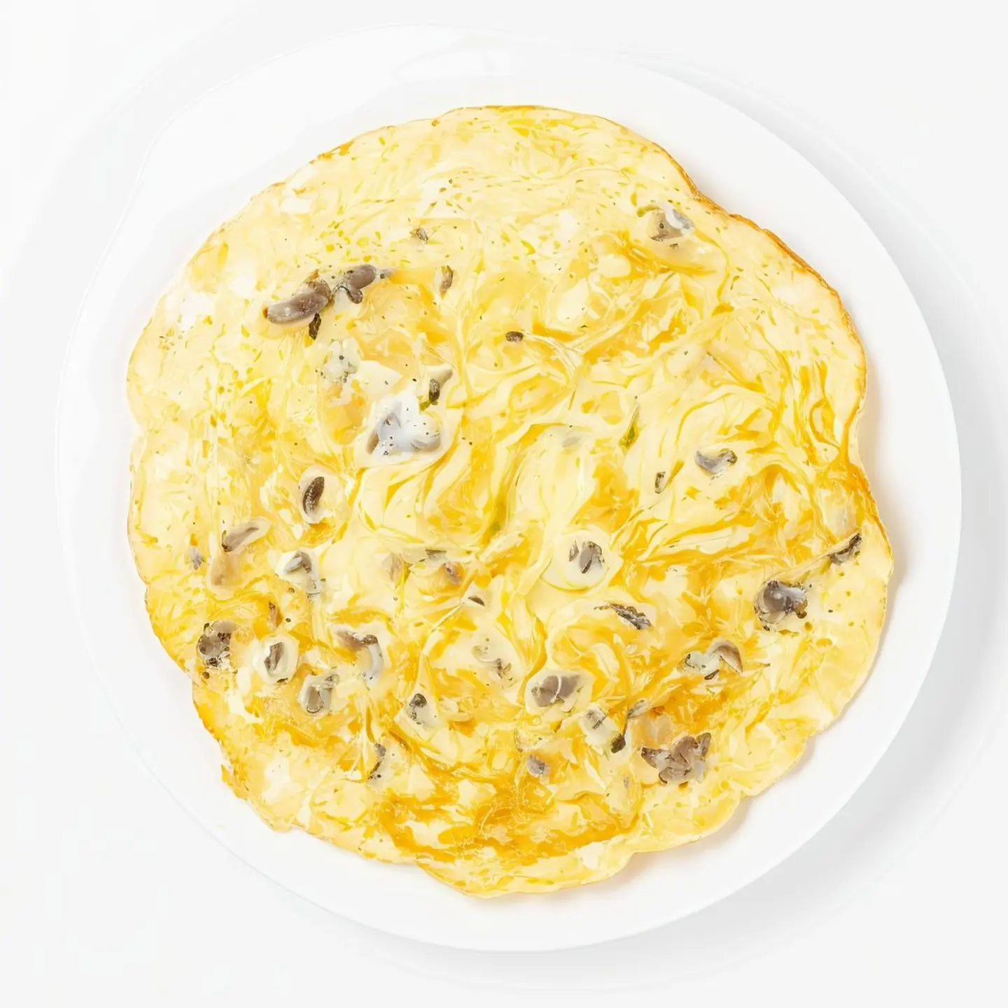 بيض بالفطر (صحن)