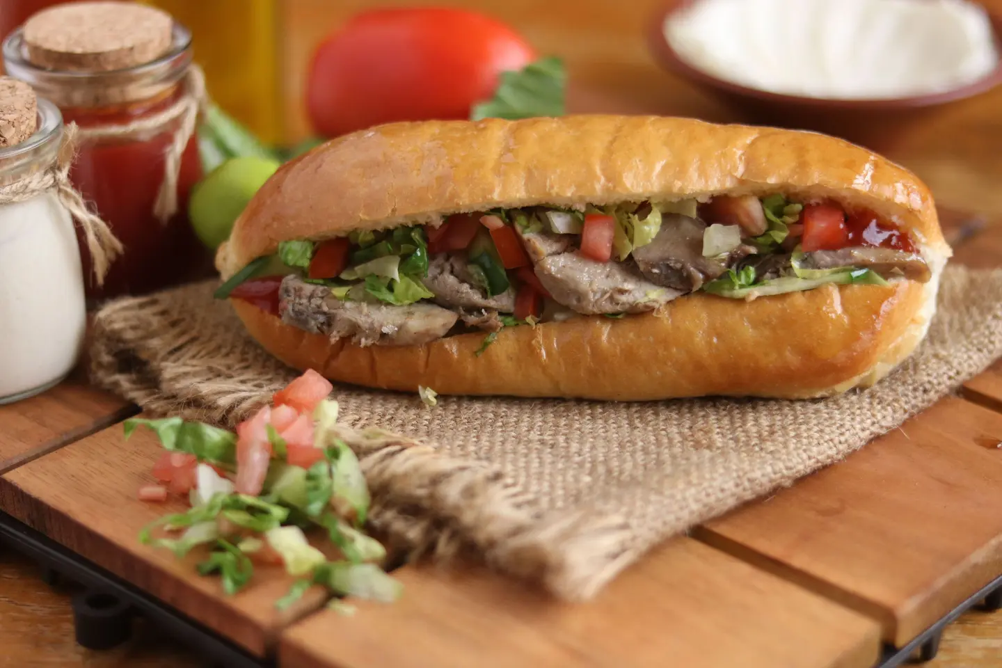 لسان (ساندويش)