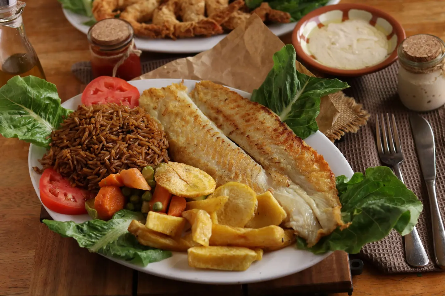 فيليه سمك مشوي