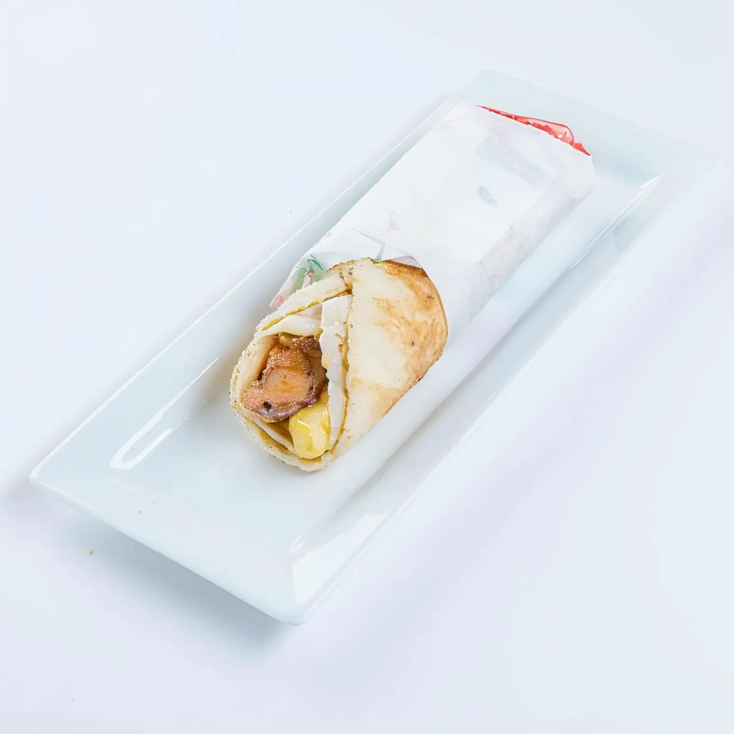 بيض غنم مقلي (ساندويش)