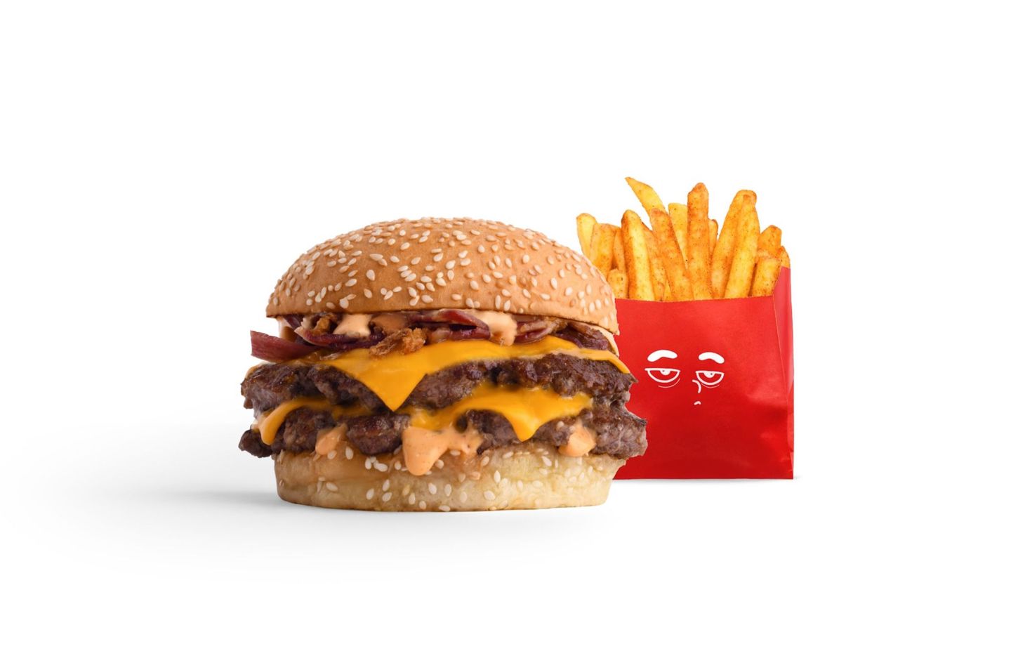 Wbj Burger With Fries