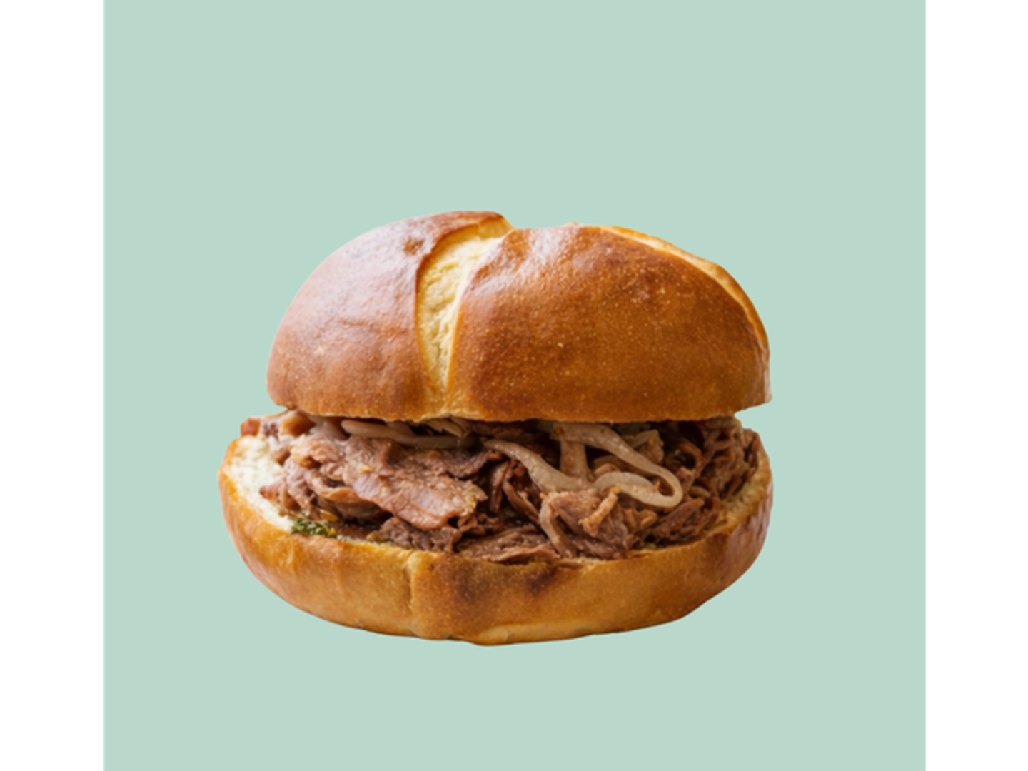 Rosted Beef With Pretzel