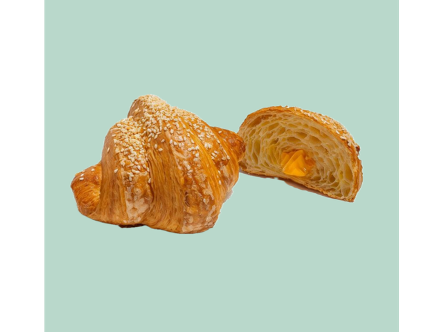 Croissant, Cheddar Cheese