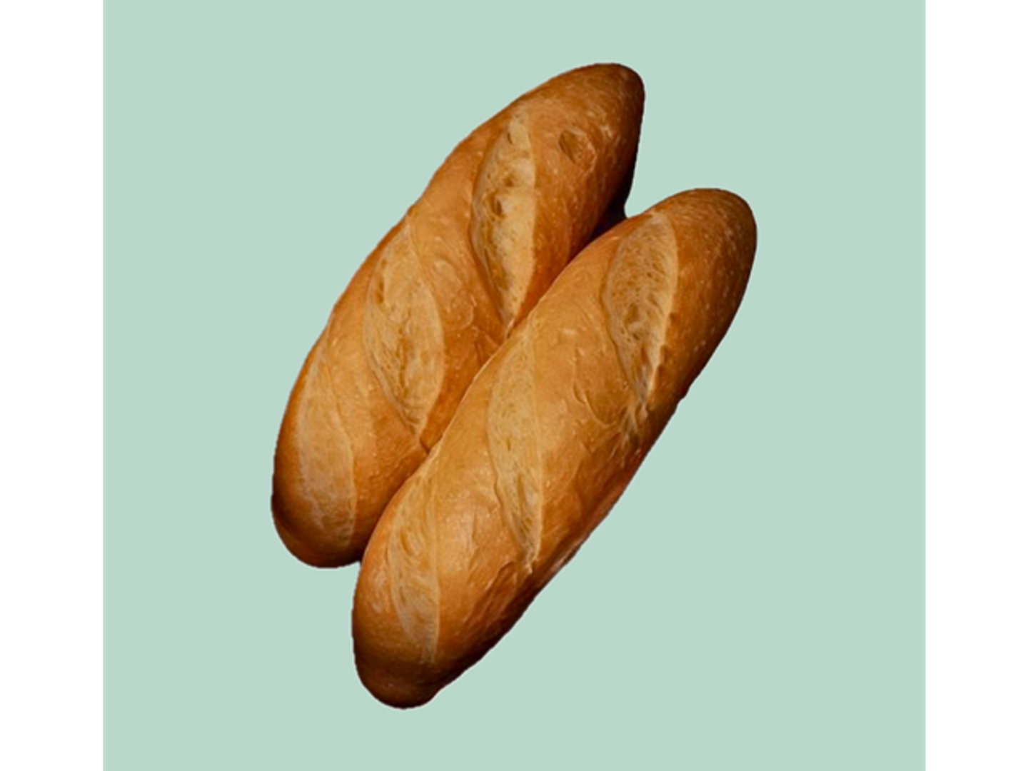 Bread, Baguette Soft Brown 3pcs