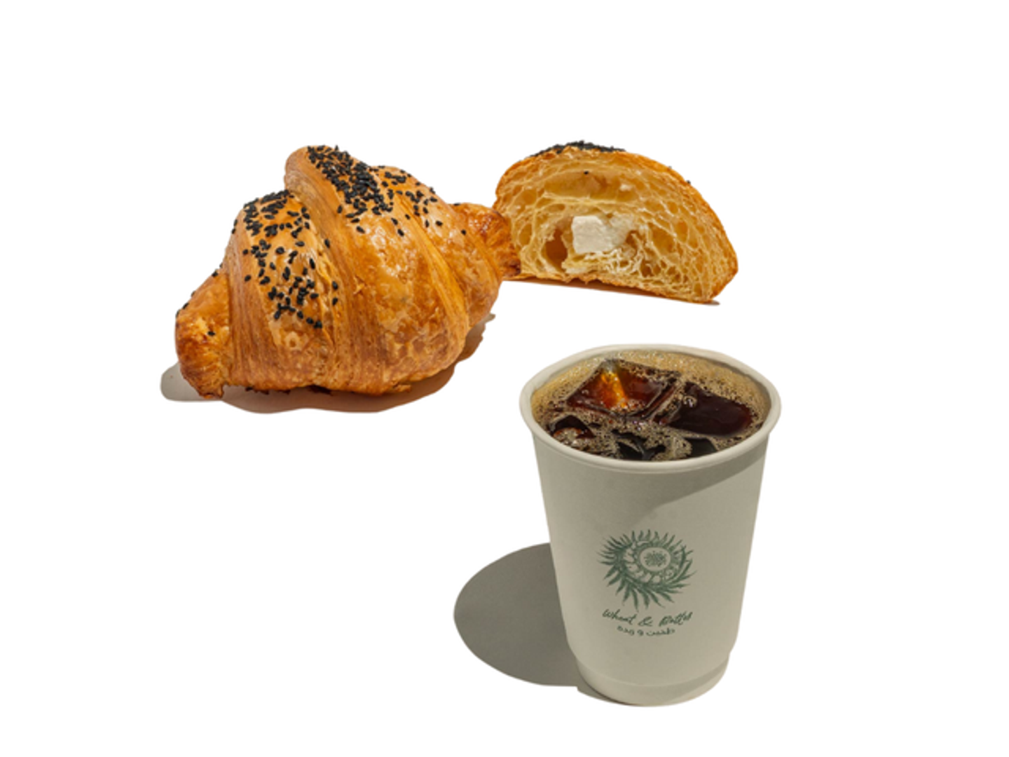 White Cheese Croissant + Today’s Coffee