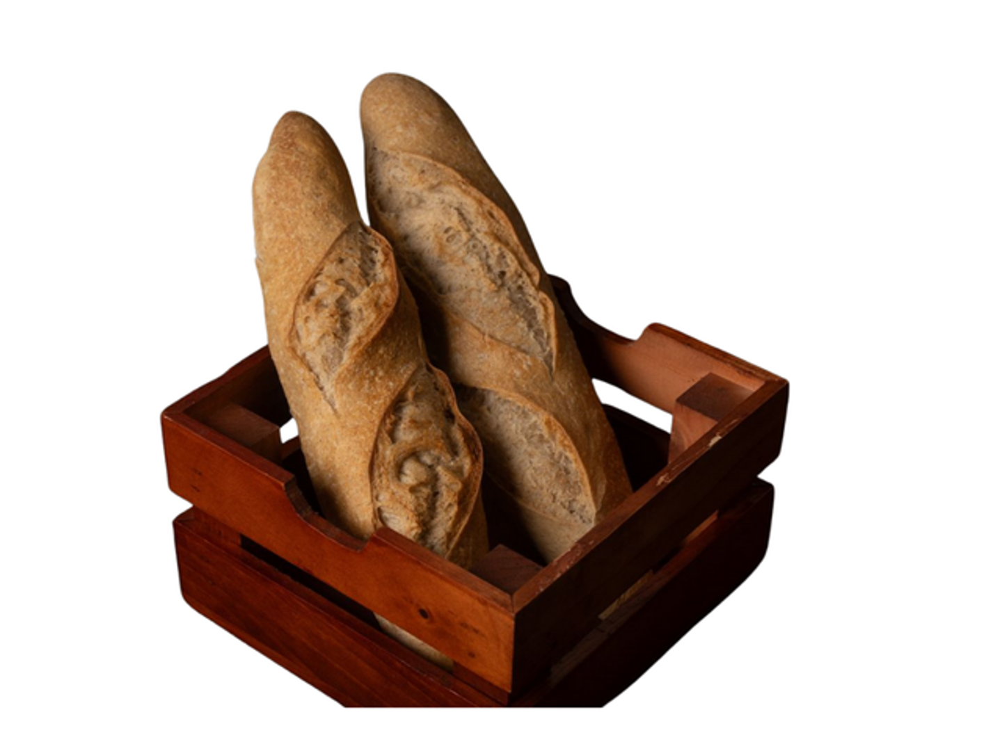 Bread, Baguette French Wheat Big 3 Pcs