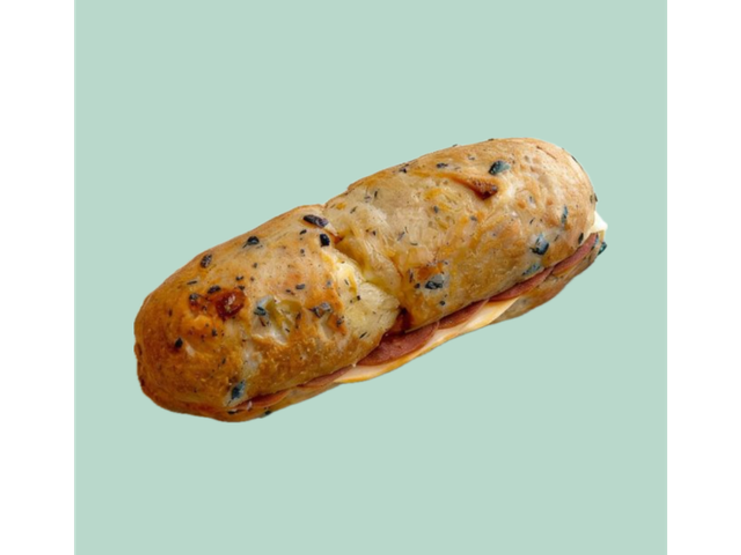 ساندويتش بنيني بالزيتون والإيطالي