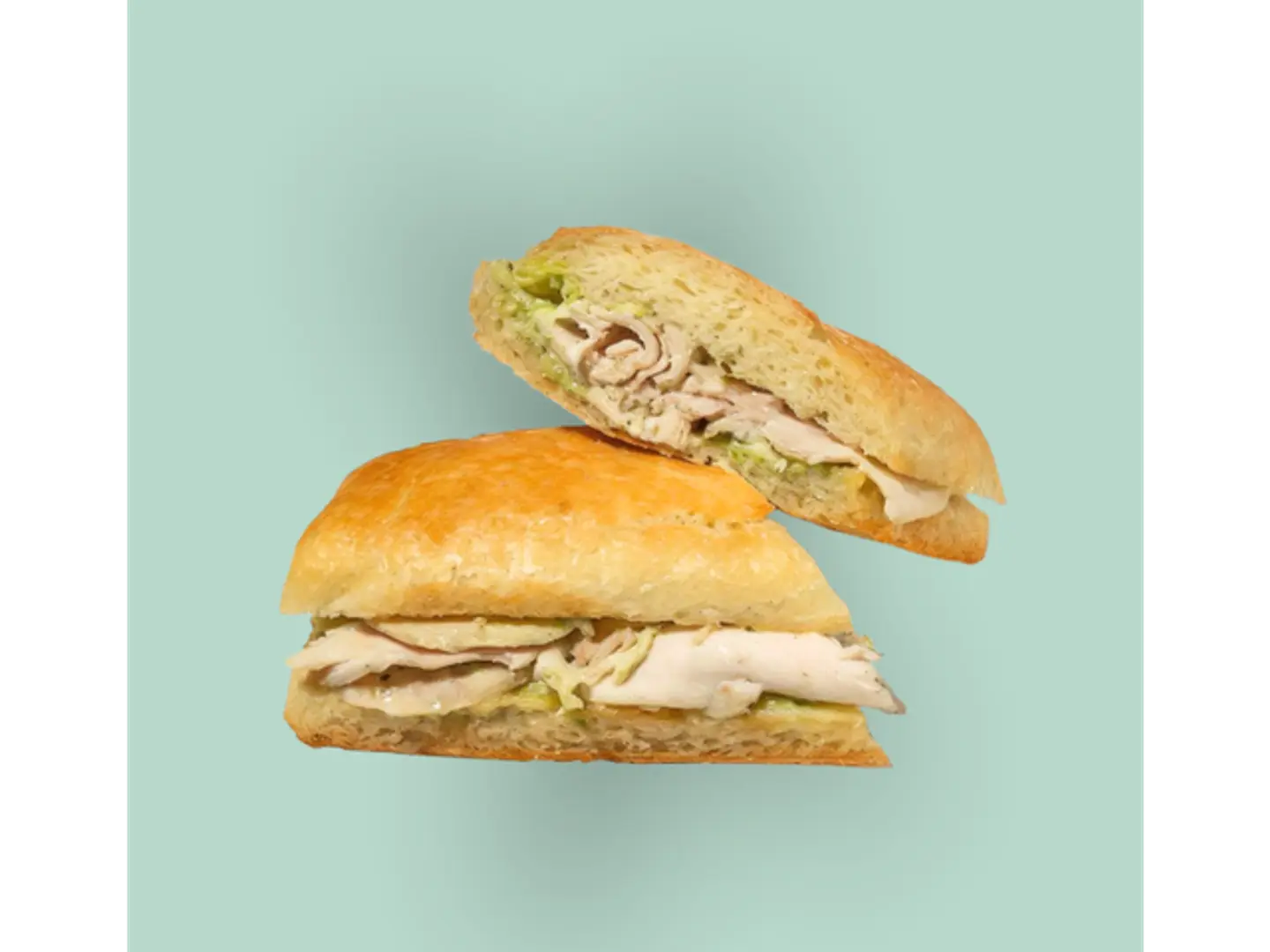 ساندويتش دجاج بيستو