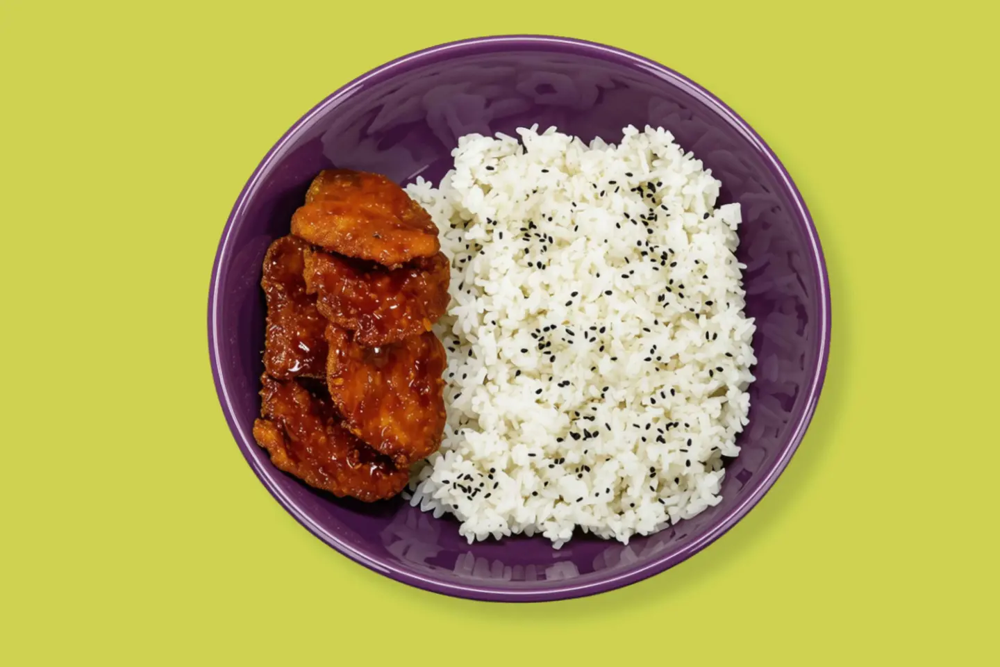 Korean Chicken With Rice
