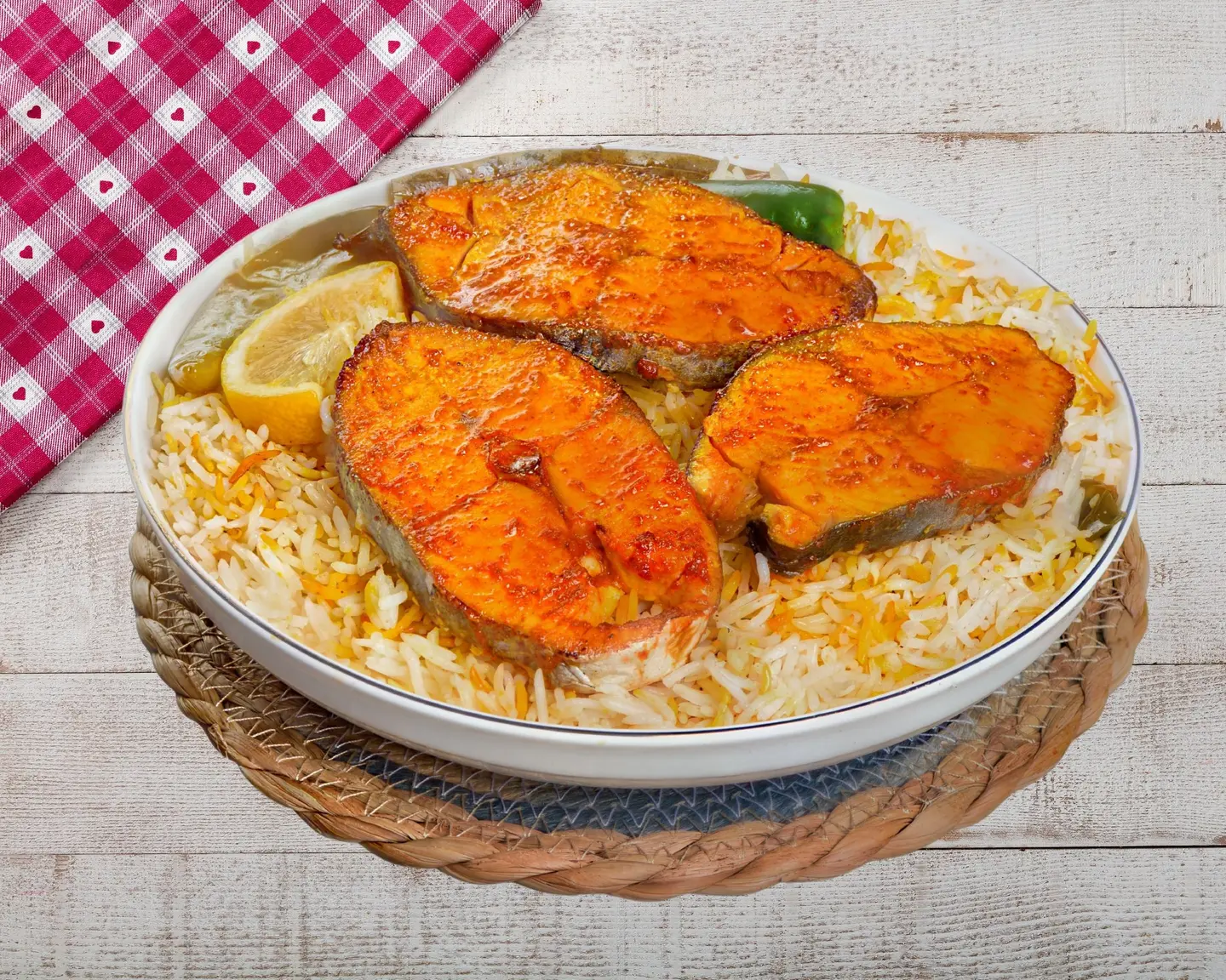 سمك صيادية مع أرز