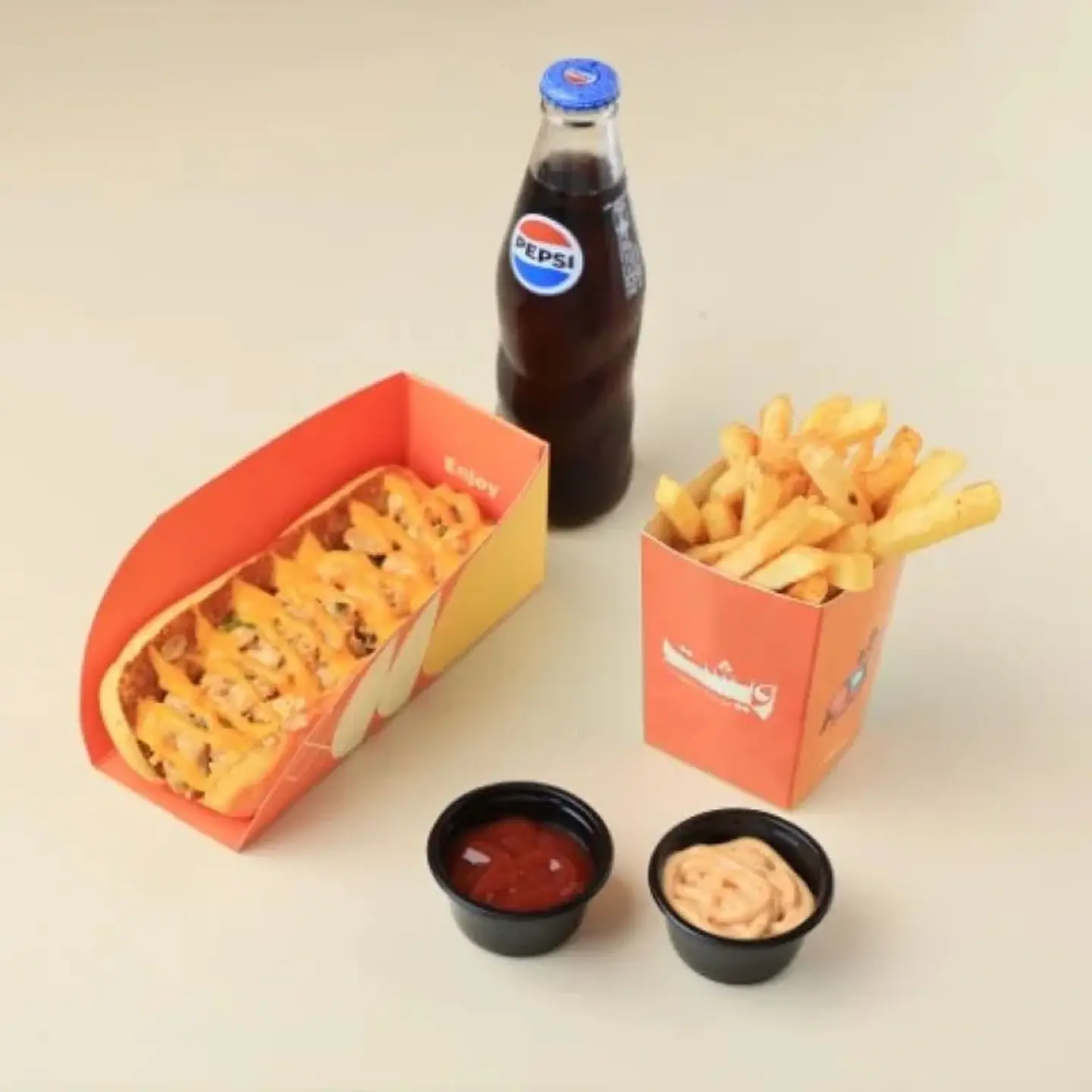 Chicken On Saj Combo