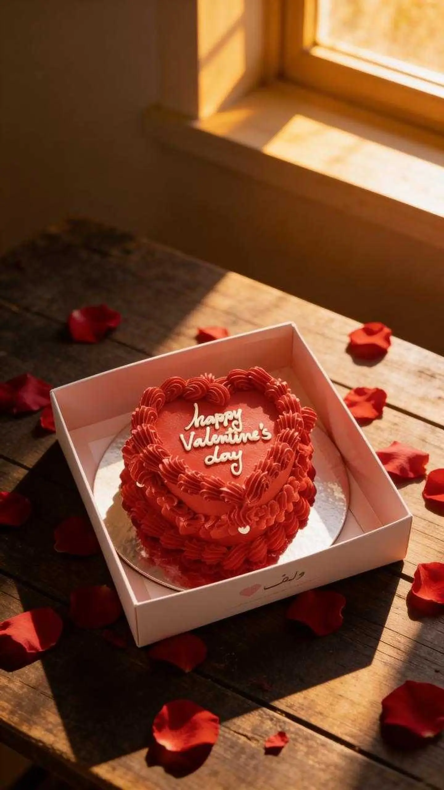 A Valentine's Day Cake In The Shape Of A Heart, Number 38