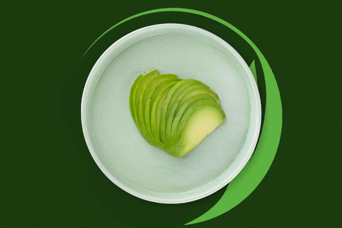 Fresh Avocado Sliced