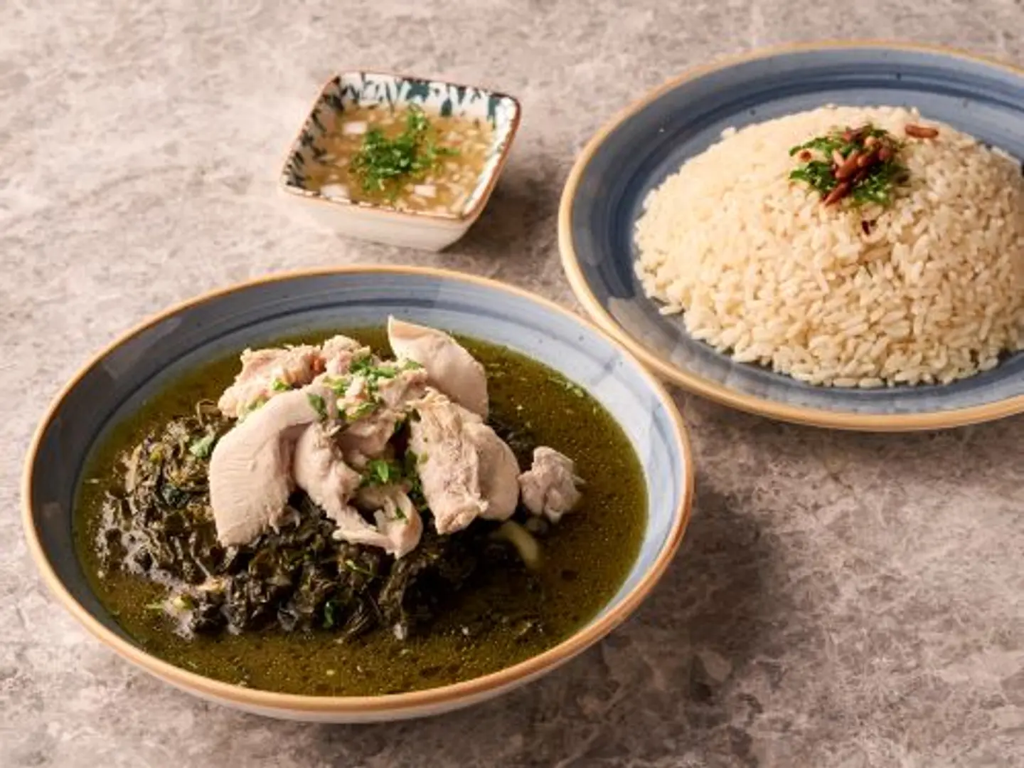 ملوخية دجاج