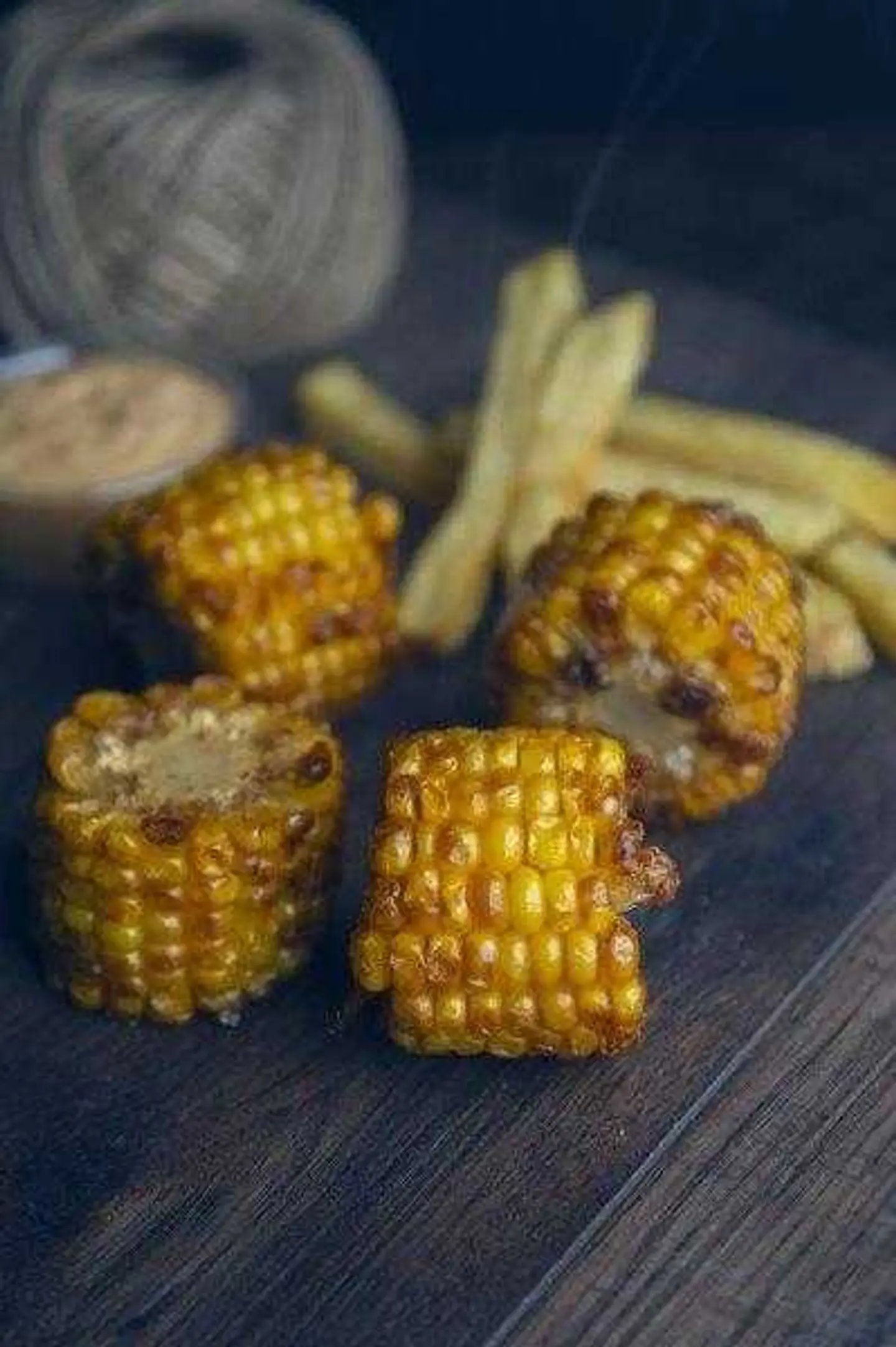 البافالو ذرة مقلية