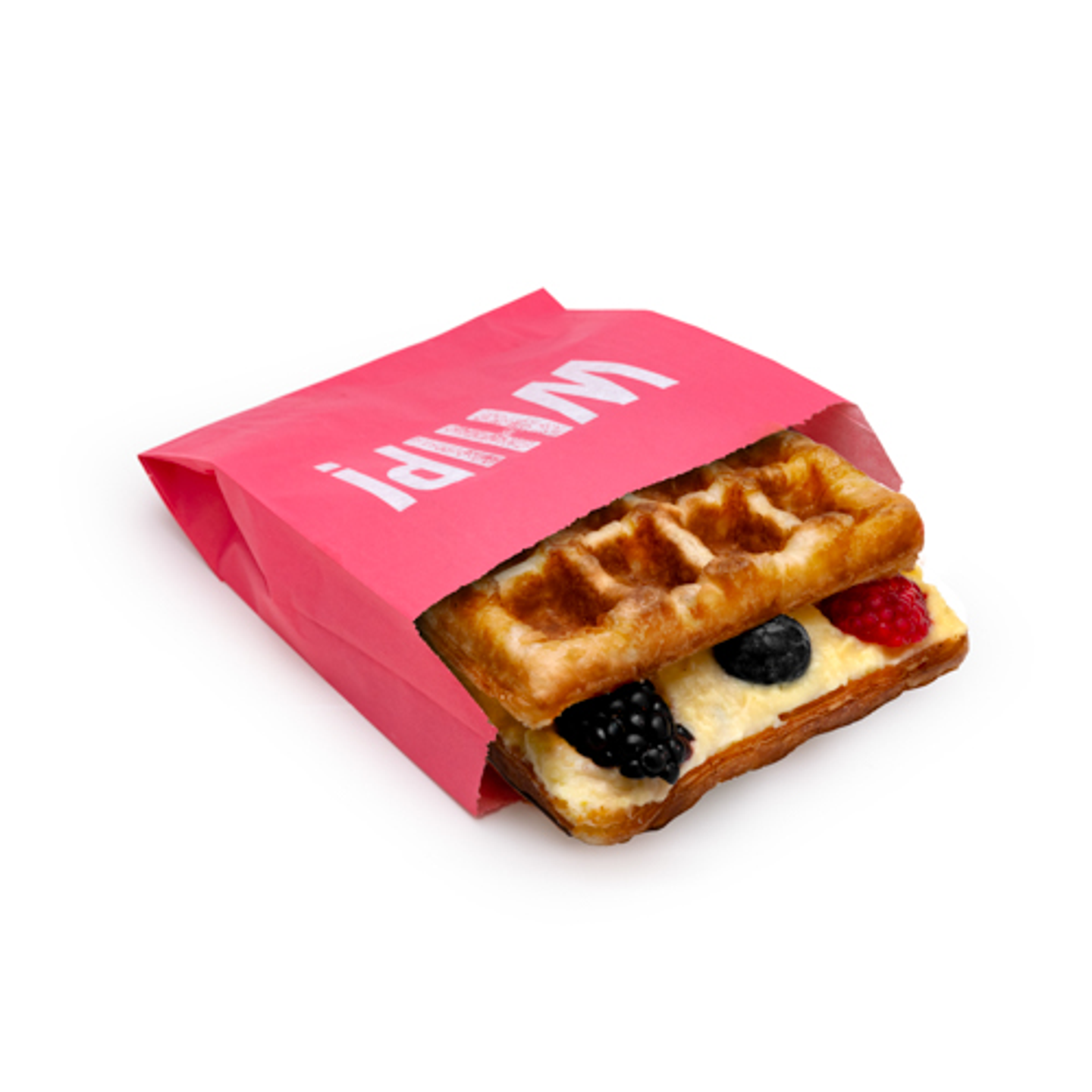 Berry Custard Combo - Berry Custard Waffle