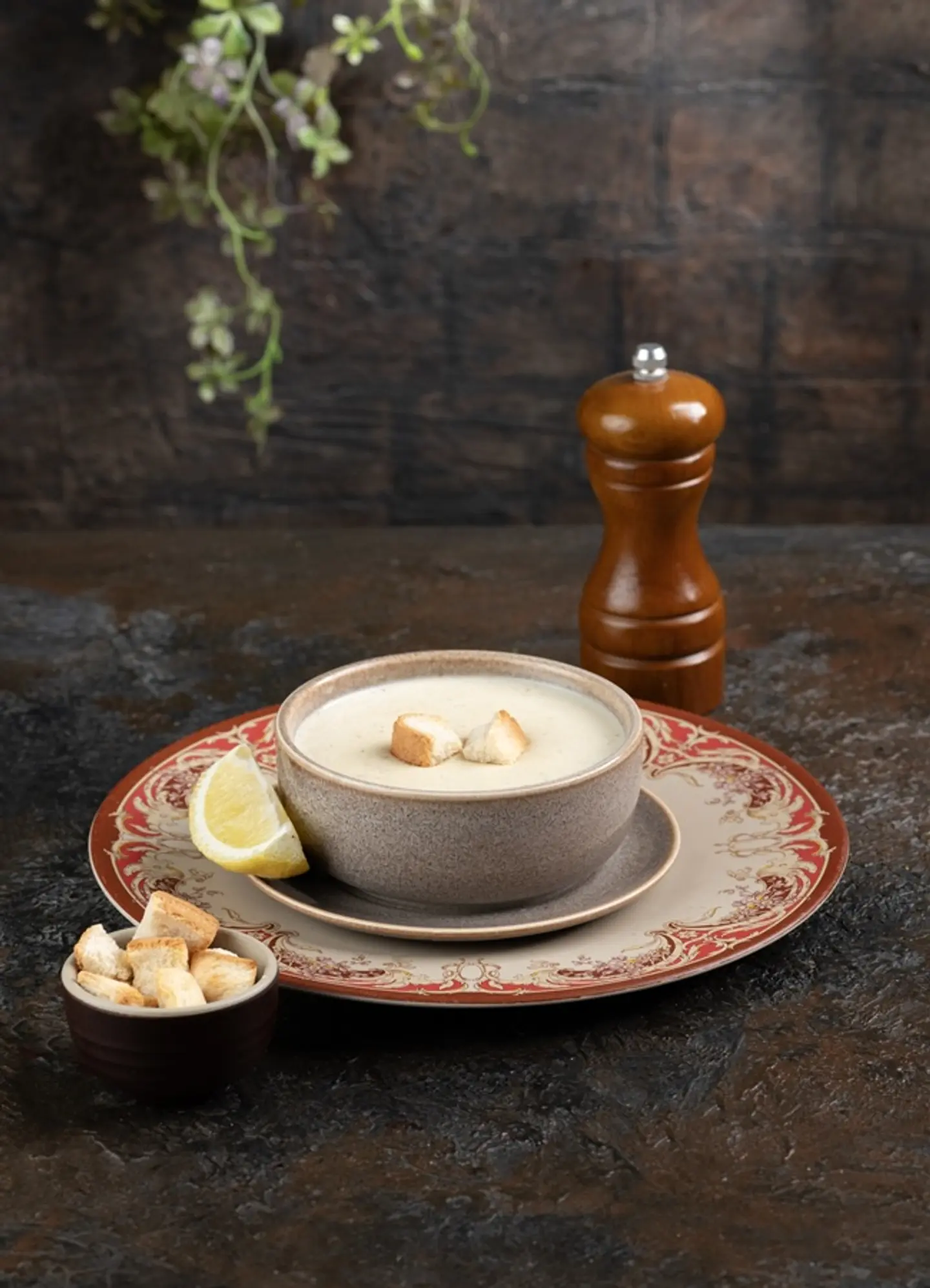 شوربة كريمة الدجاج