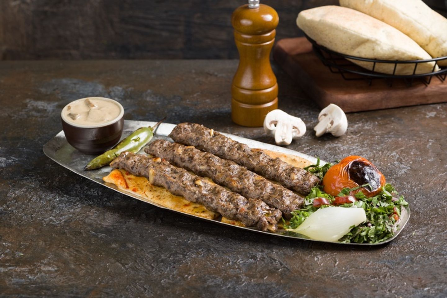 Kabab Mushroom