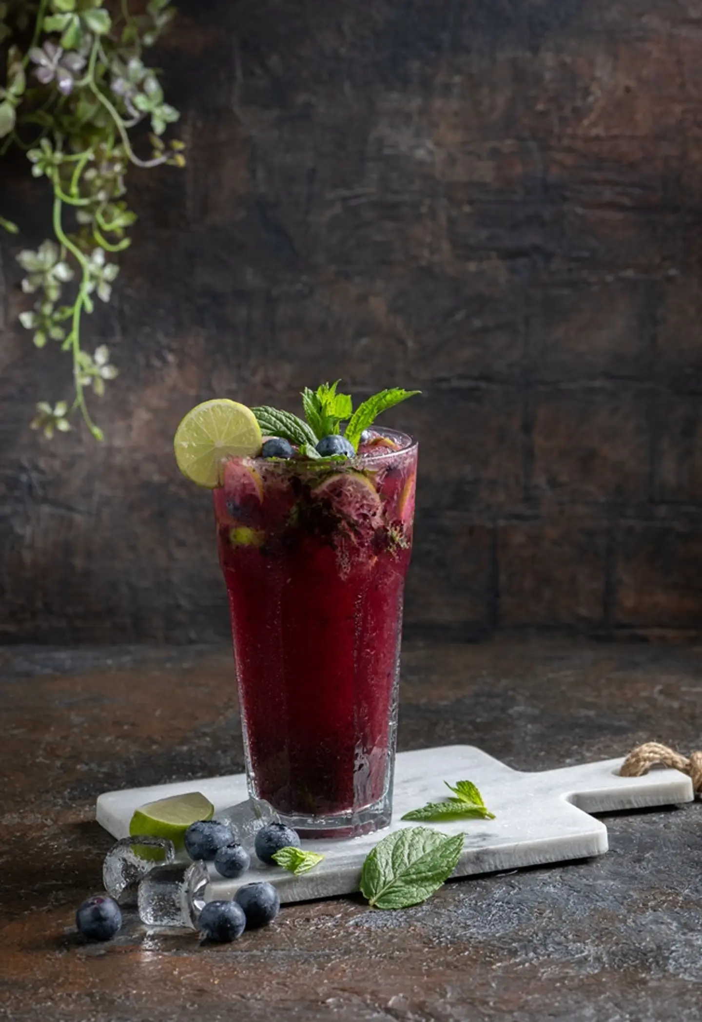 موهيتو التوت الازرق