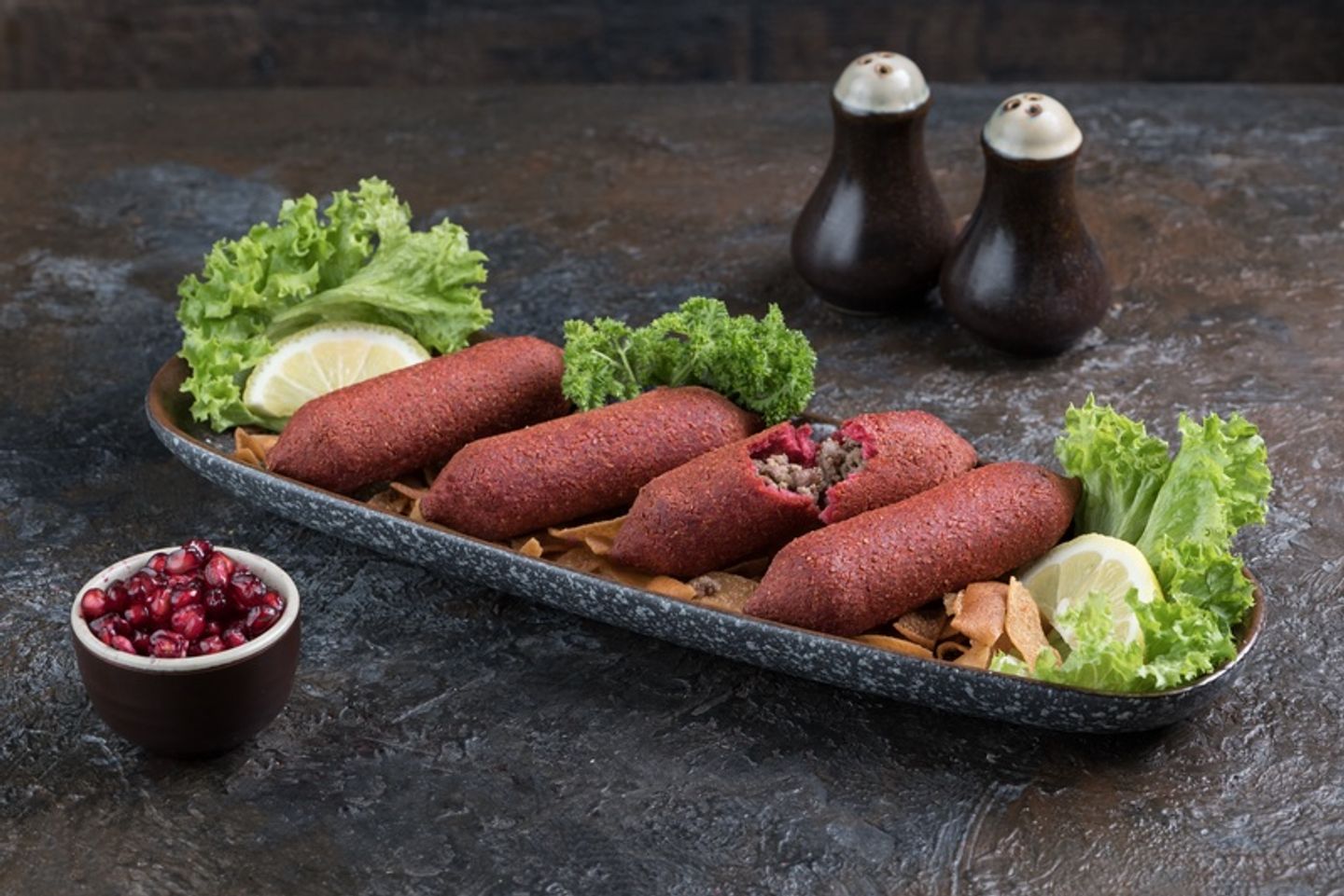 Kibbeh Darawesh Pomegranate