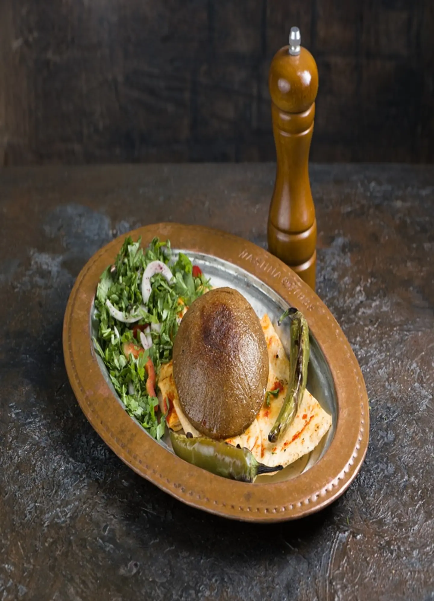 كبة مشوية بالحبة