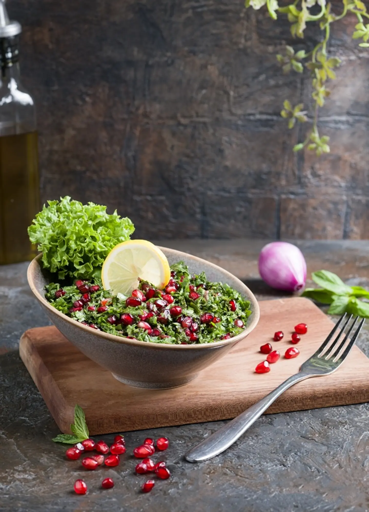 تبولة بالرمان